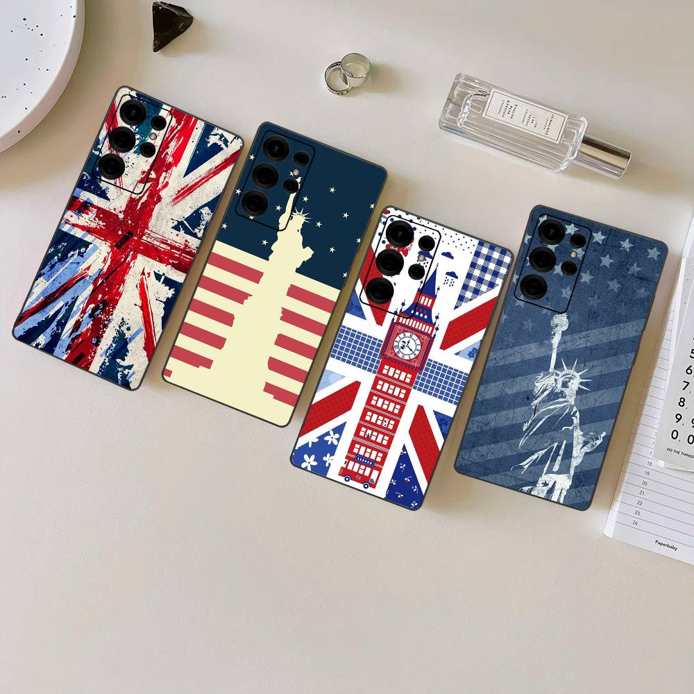 Phone Cases Uk Samsung - Funda para Teléfono con Bandera del