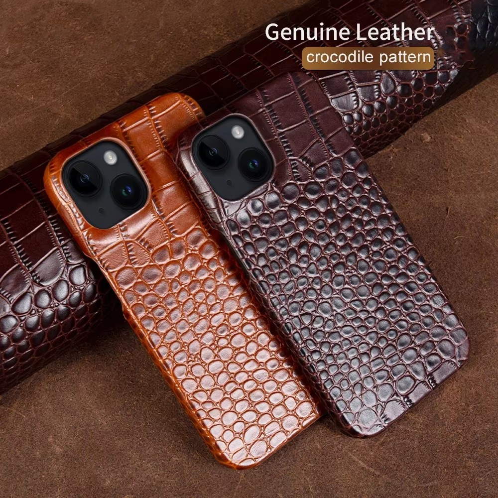 Phone Cases Classy - Fundas de teléfono de cuero genuino