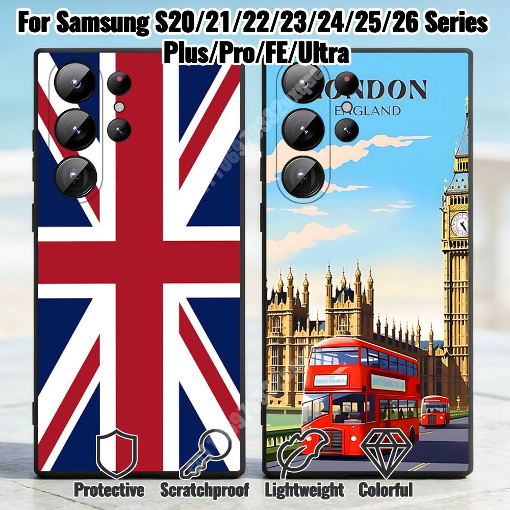 Phone Cases Uk Samsung - Funda de silicona a prueba de