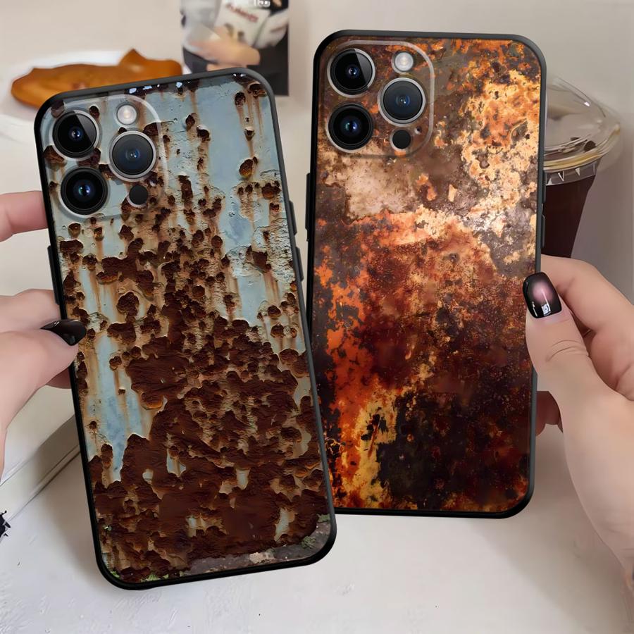 Phone Cases Designer - Funda con diseño de óxido Retro