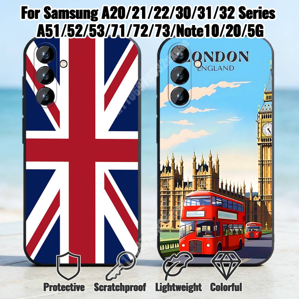 Phone Cases Uk Samsung - Funda de silicona para teléfono con