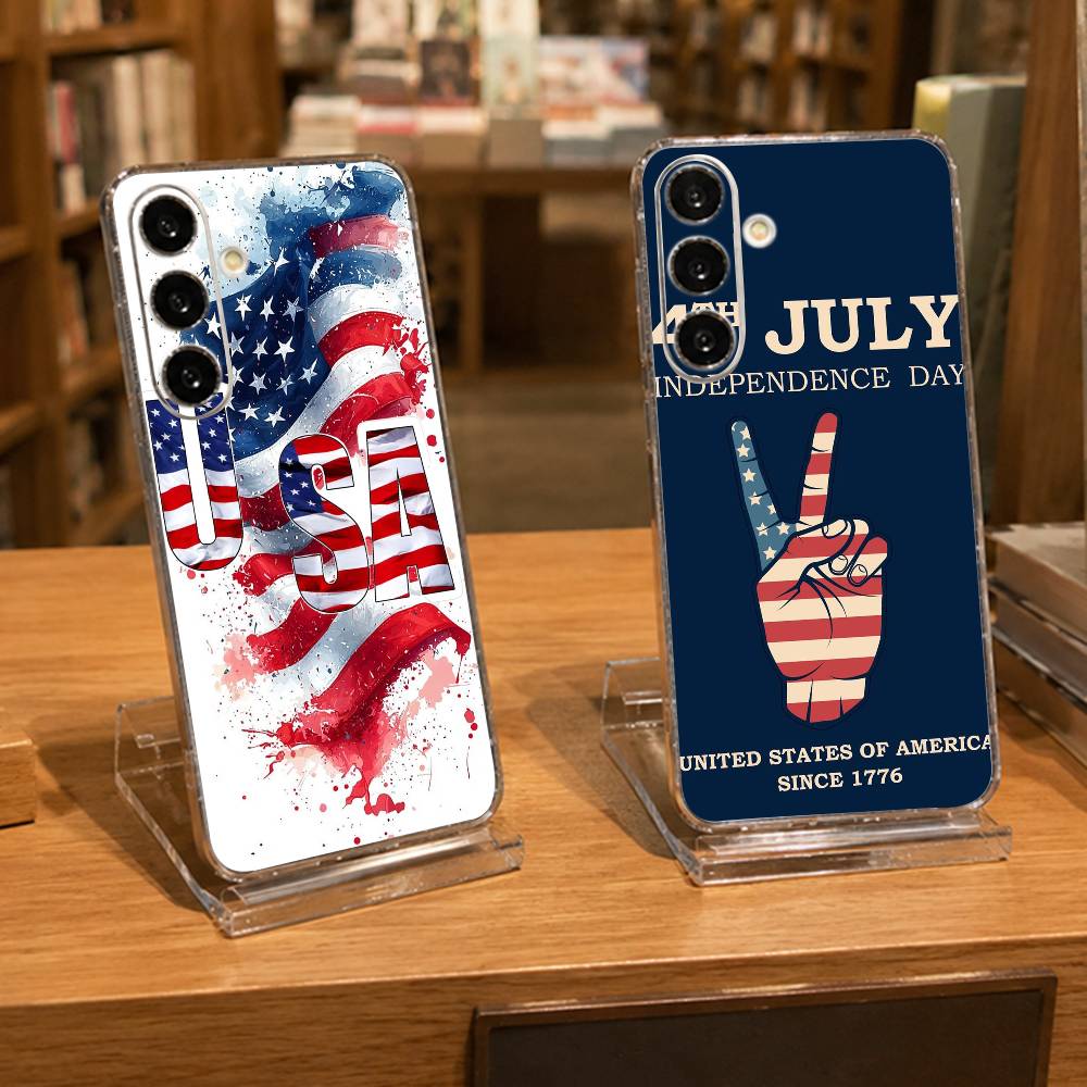Phone Cases Usa - Funda transparente para teléfono del Día