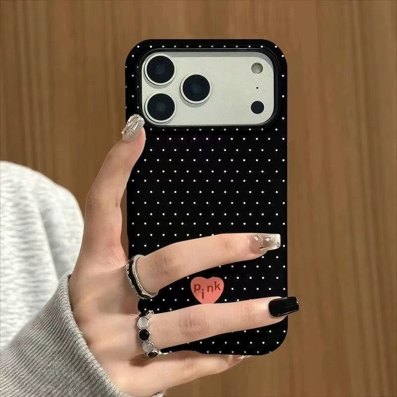 Phone Cases Polka Dot - Funda Protectora Simple con Diseño de