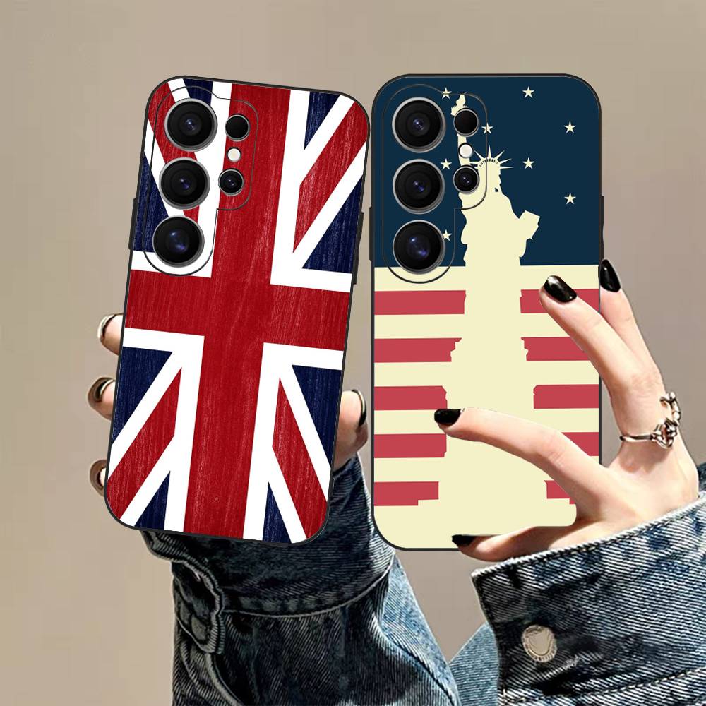 Phone Cases Uk Samsung - Funda para Teléfono con Bandera del