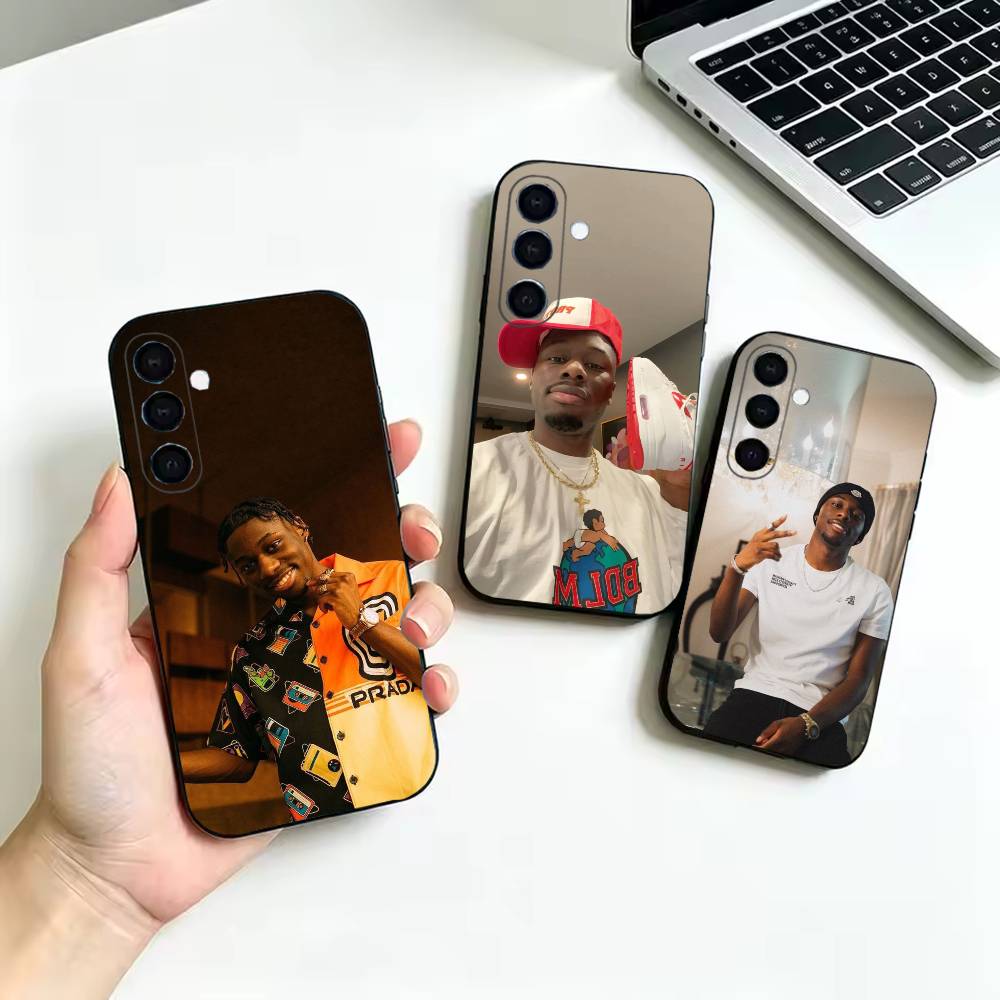Phone Cases Uk Samsung - Funda de silicona suave negra con