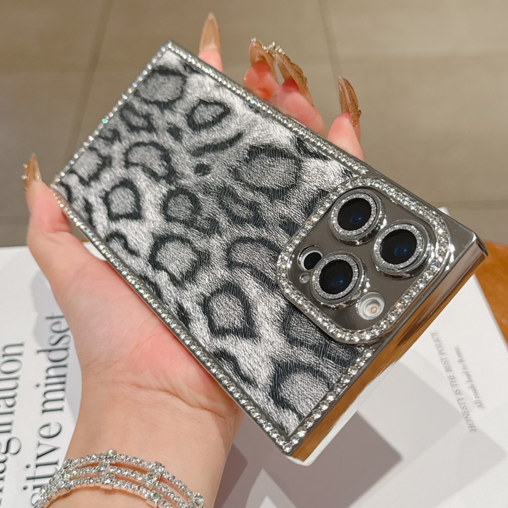 Luxury Plating Case - Funda de teléfono con estampado de