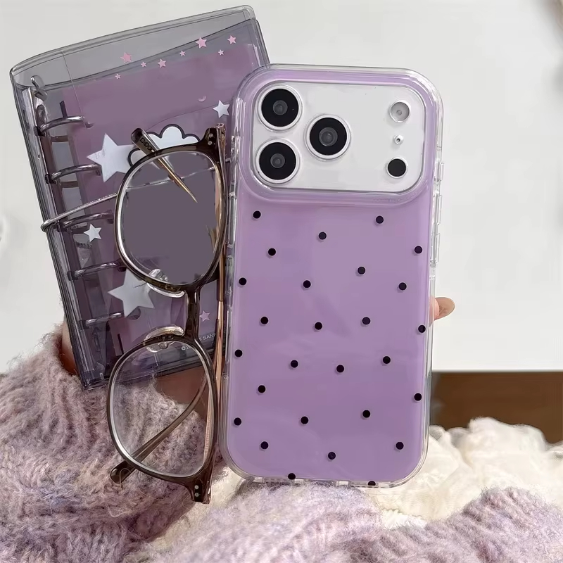 Phone Cases Polka Dot - Funda de Silicona Antigolpes con Diseño