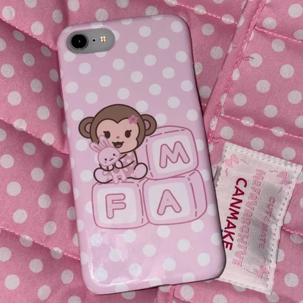 Phone Cases Polka Dot - Funda para Teléfono con Dibujo Animado