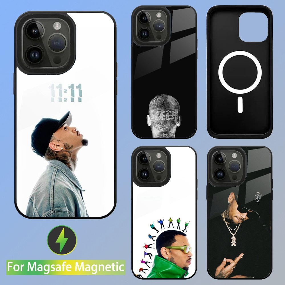 Phone Cases Pinterest - Funda de teléfono Rapper Chris Brown