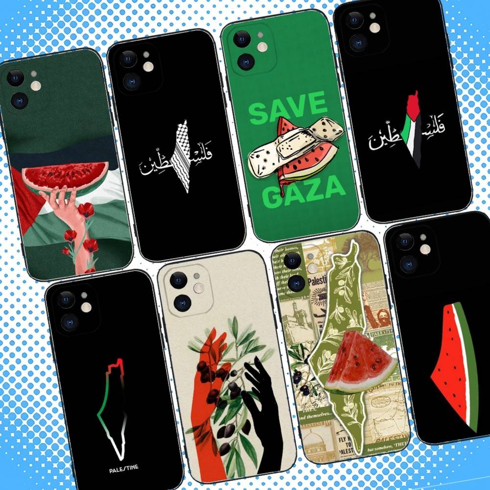 Phone Cases Vape - Funda de teléfono EmbroidereS-Flag-Palestines para iPhone