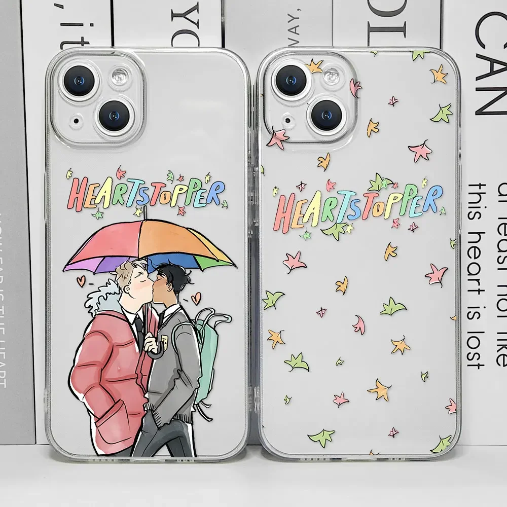 Phone Cases Pinterest - Funda de teléfono Heartstopper para IPhone