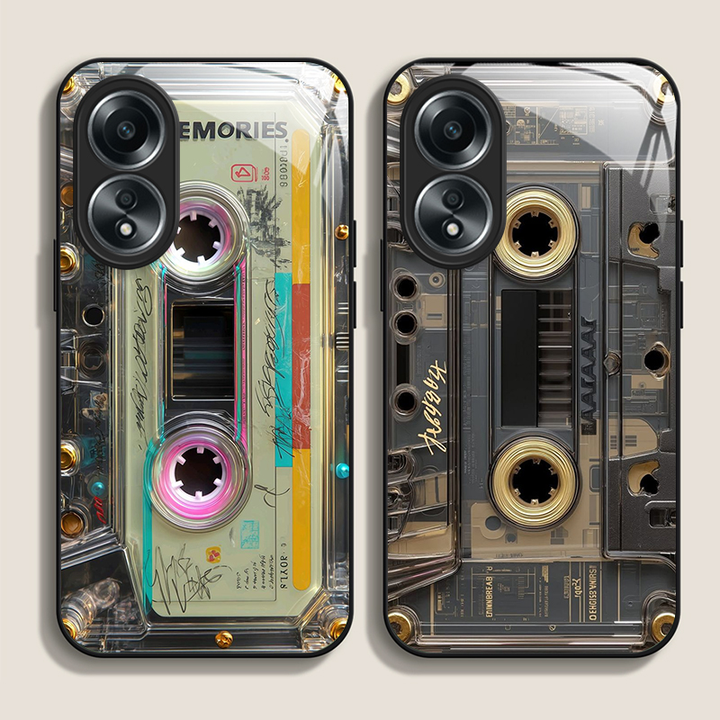Phone Cases Oppo - Funda de Teléfono de Vidrio Templado