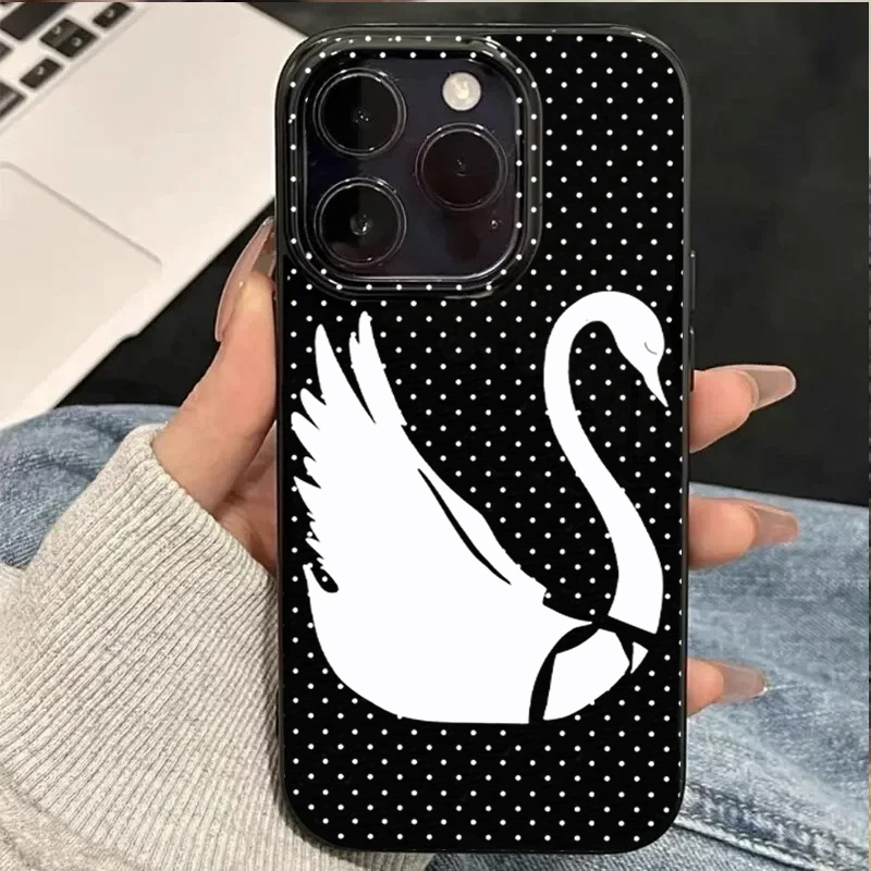 Funda blanca con patrón de cis - Phone Cases Polka Dot reseña y precio