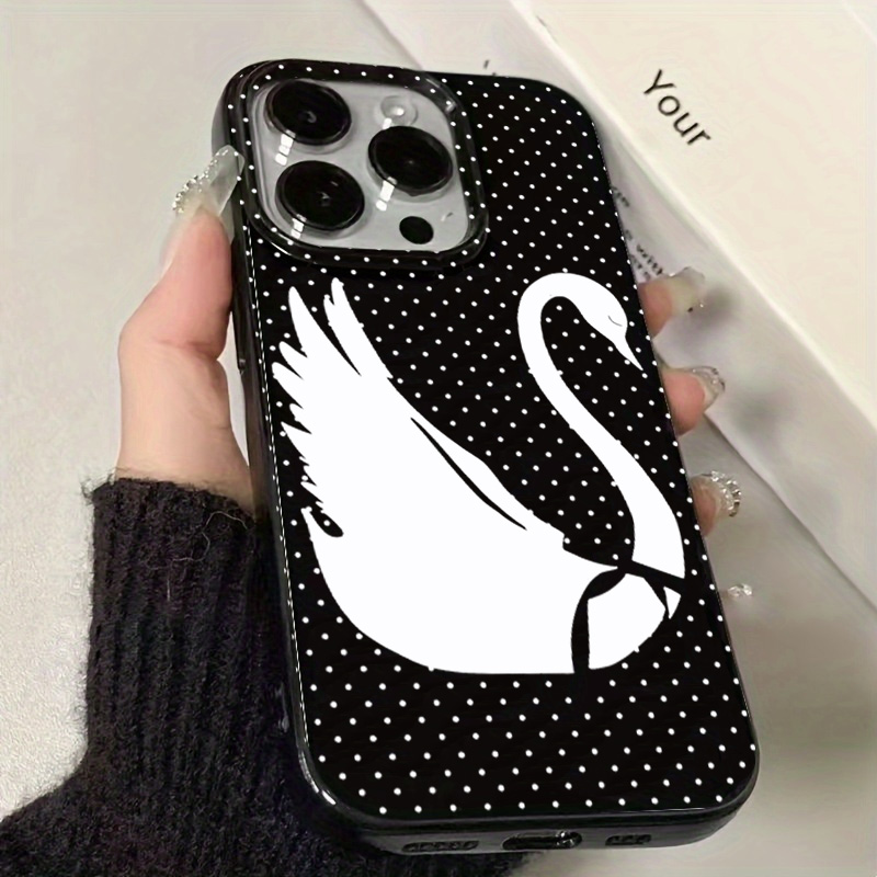 Funda blanca con patrón de cis - Phone Cases Polka Dot reseña y precio