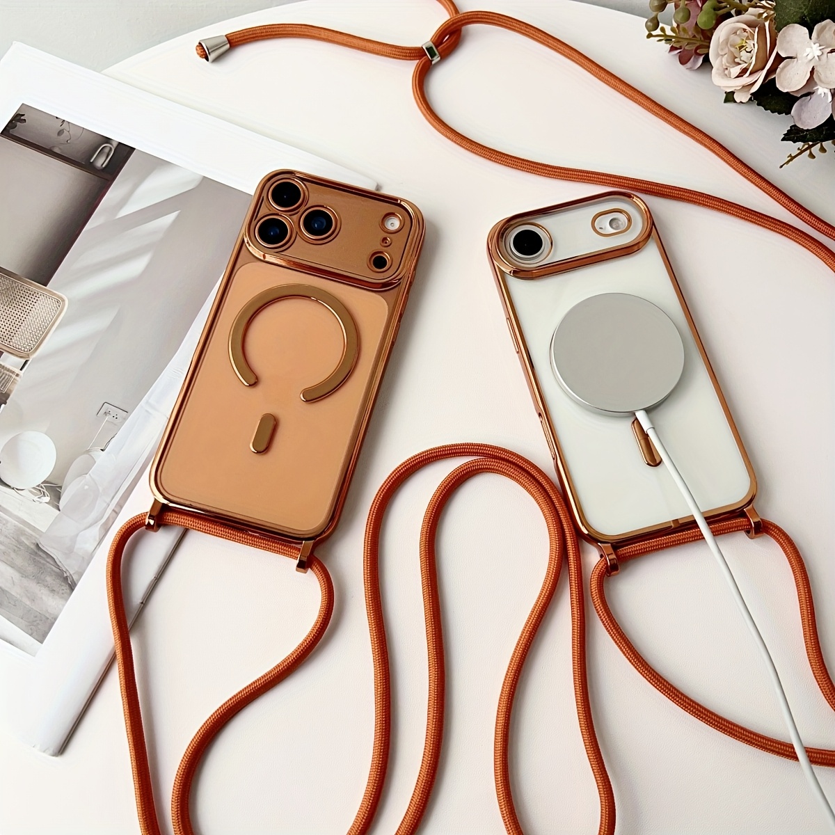 Funda de teléfono transparente - Luxury Plating Case reseña y precio