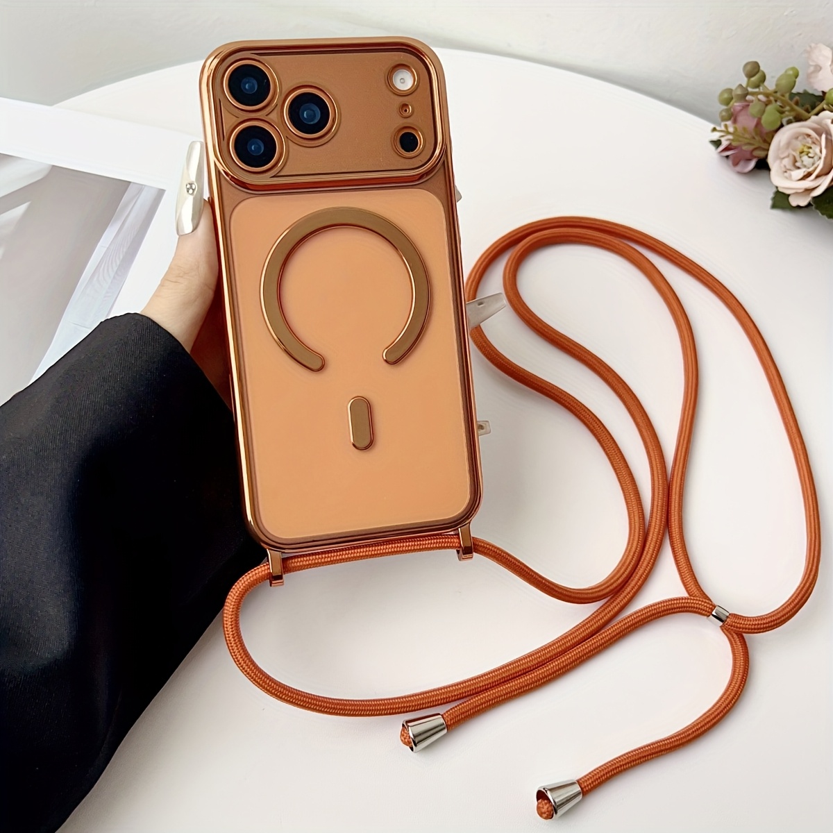 Funda de teléfono transparente - Luxury Plating Case reseña y precio