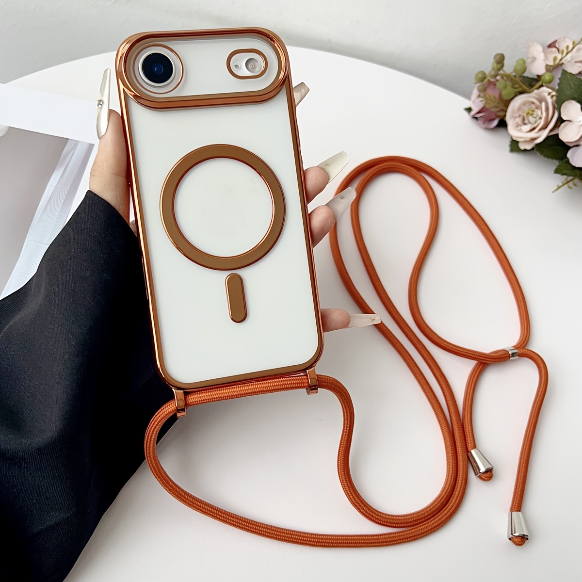 Funda de teléfono transparente - Luxury Plating Case reseña y precio