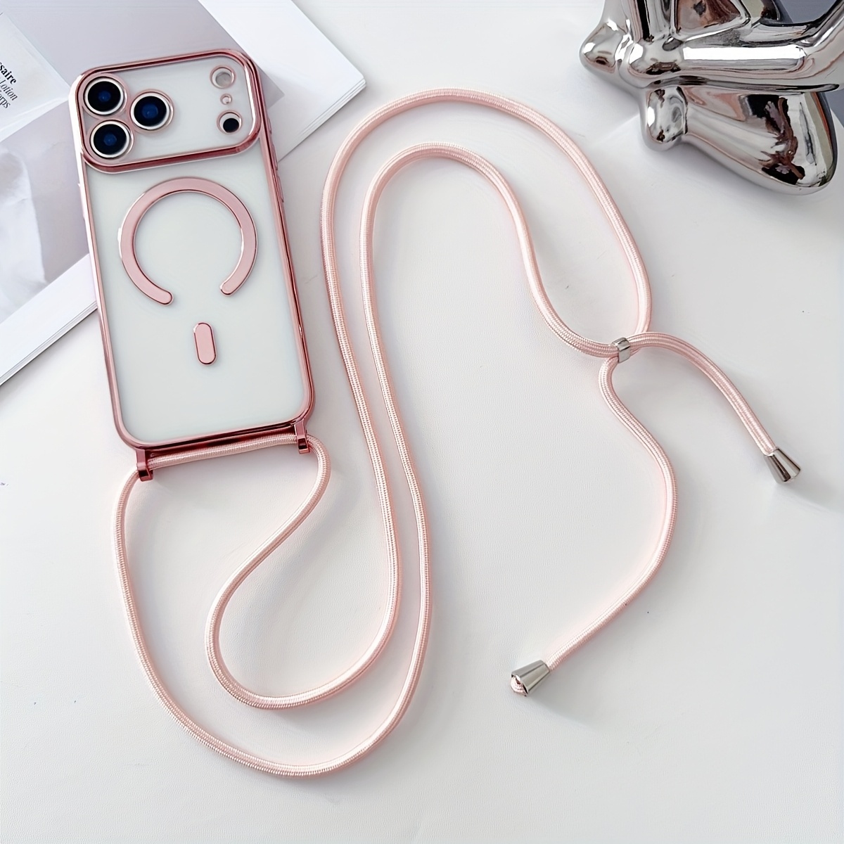 Funda de teléfono transparente - Luxury Plating Case reseña y precio