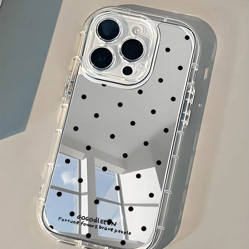Funda para teléfono con espejo - Phone Cases Polka Dot reseña y precio