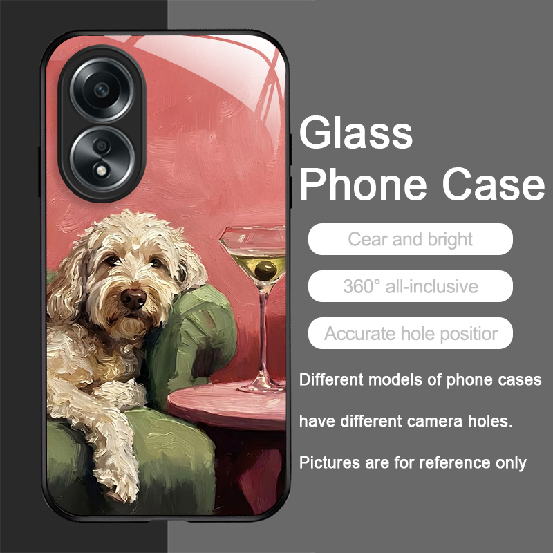 Funda de Teléfono de Vidrio Te - Phone Cases Oppo reseña y precio