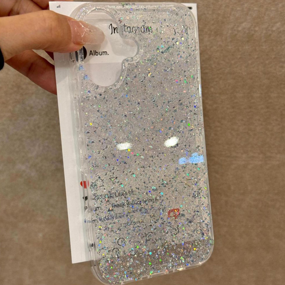 Funda Brillante con Purpurina  - Phone Cases Pinterest reseña y precio