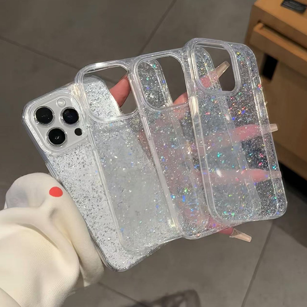 Funda Brillante con Purpurina  - Phone Cases Pinterest reseña y precio