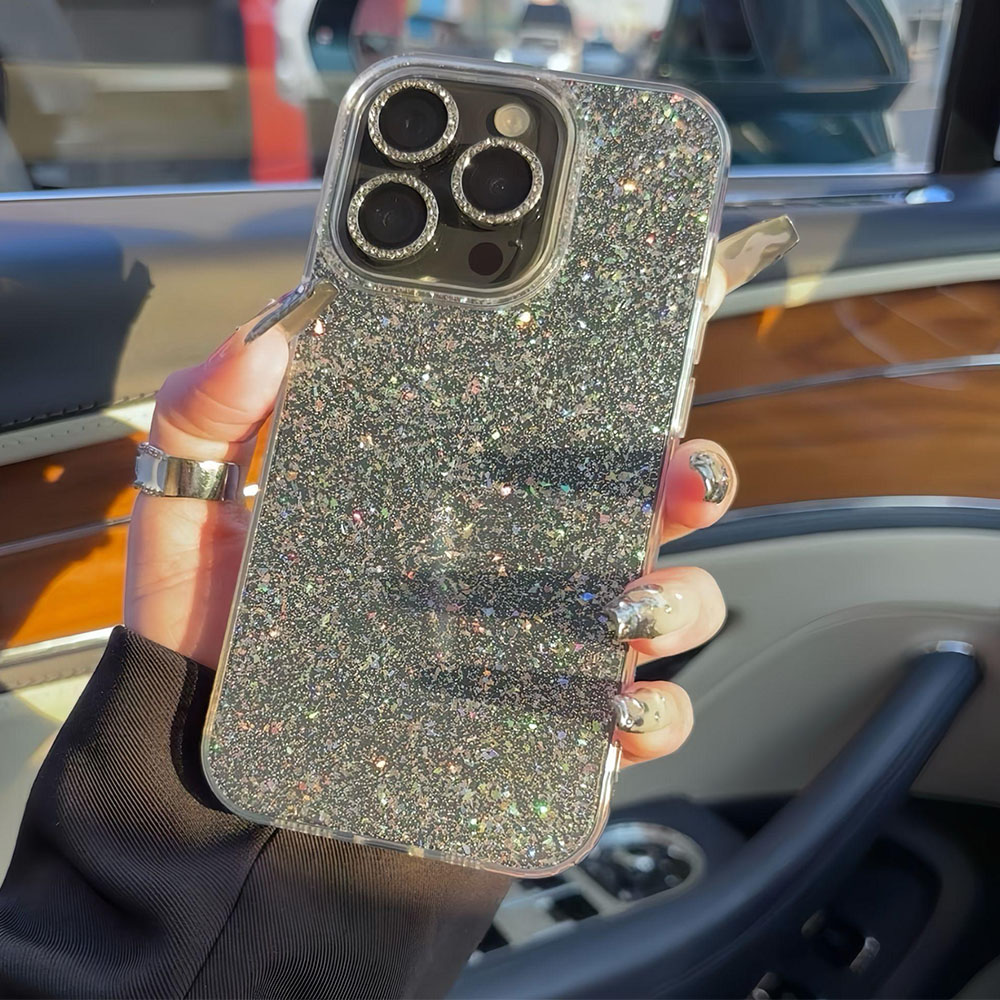 Funda Brillante con Purpurina  - Phone Cases Pinterest reseña y precio