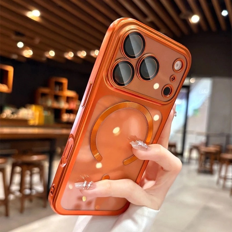 Funda Magnética Transparente d - Luxury Plating Case reseña y precio