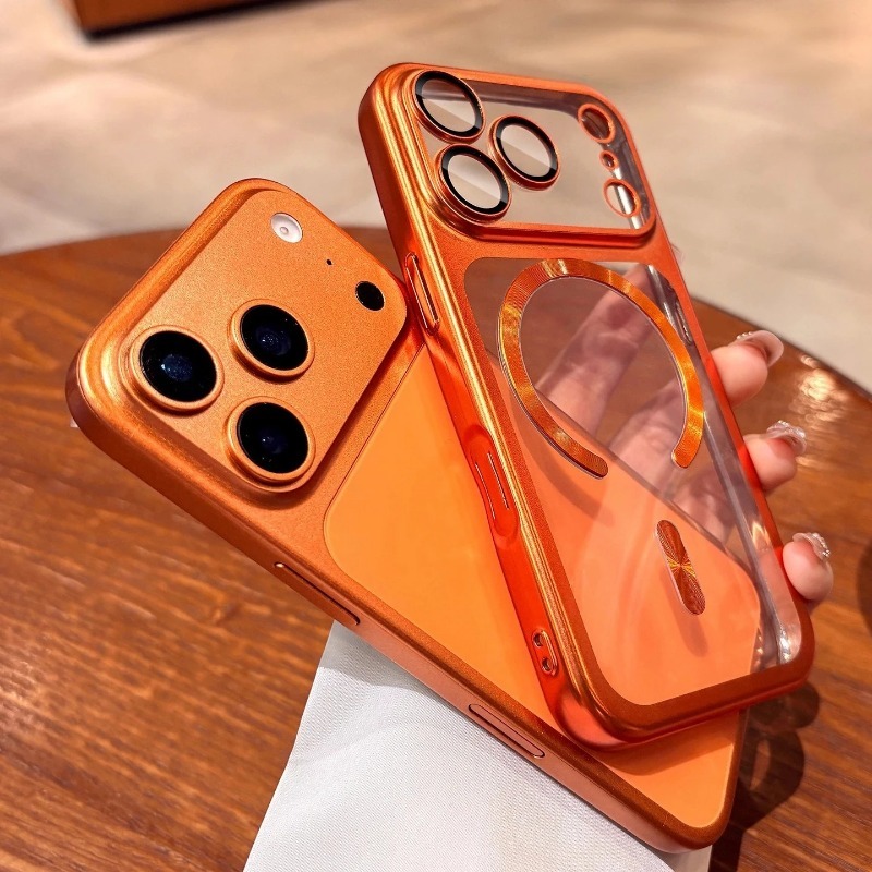 Funda Magnética Transparente d - Luxury Plating Case reseña y precio