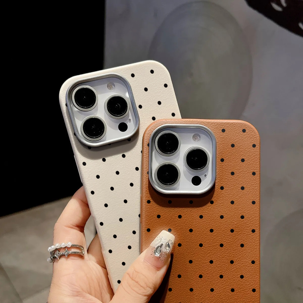 Funda de Teléfono Coreana con  - Phone Cases Polka Dot reseña y precio