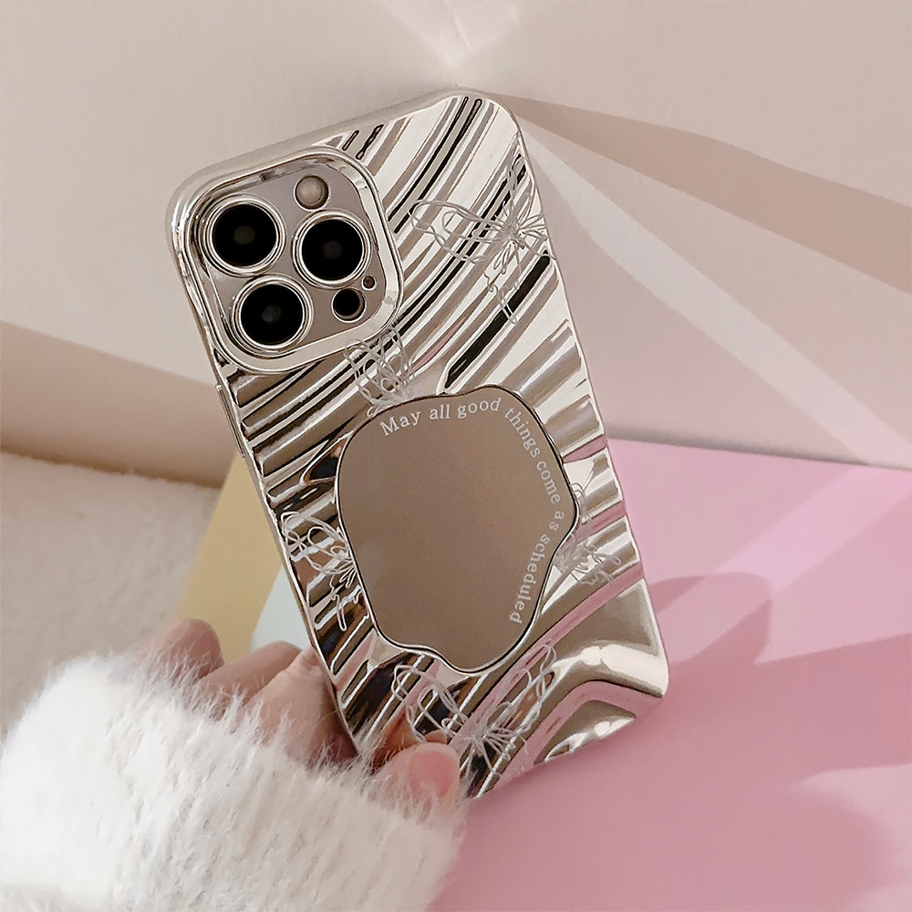 Funda de Lujo Plateada Ondulad - Luxury Plating Case reseña y precio