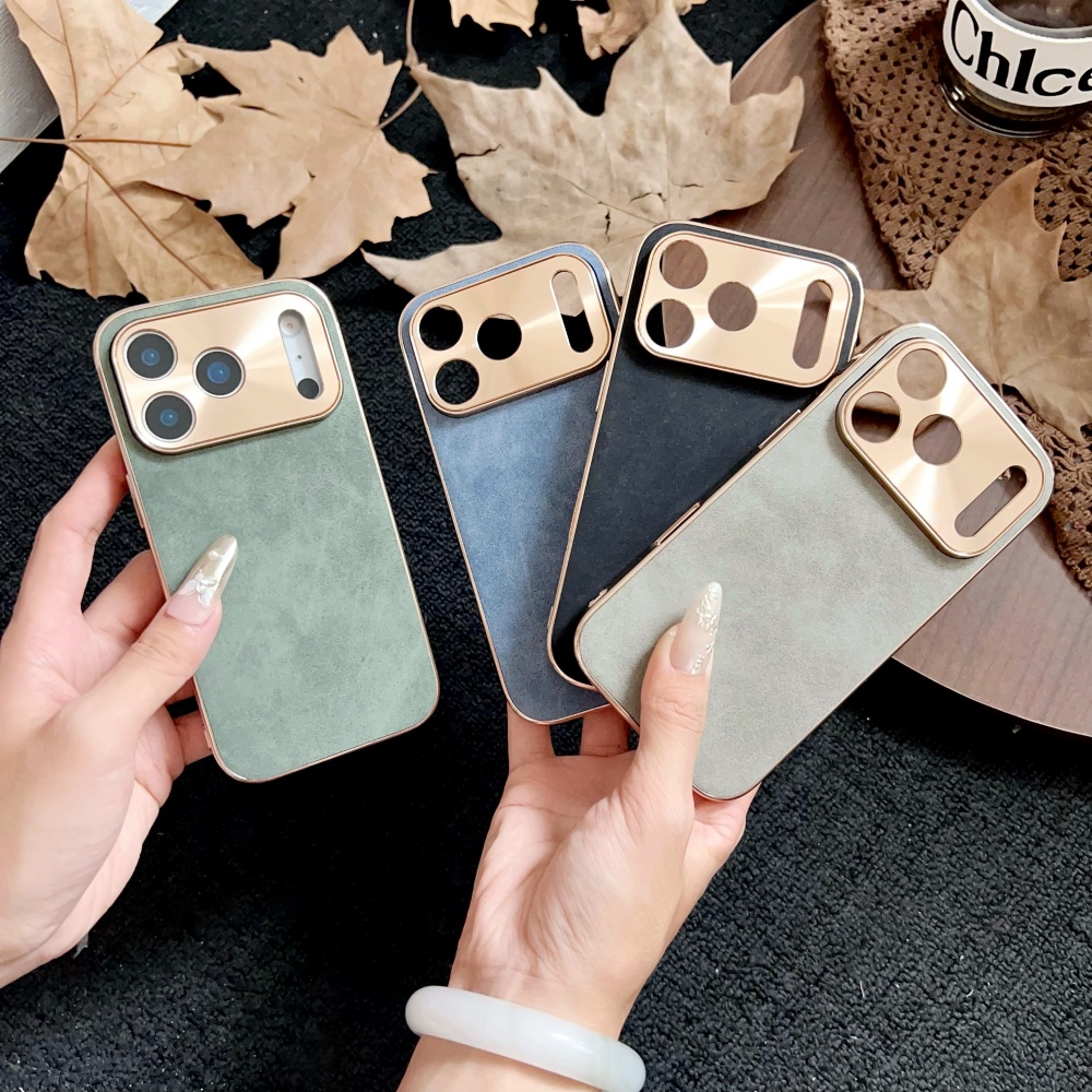 Funda de teléfono de piel de o - Luxury Plating Case reseña y precio