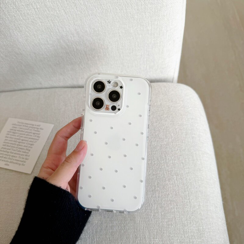 Funda de Teléfono Coreana con  - Phone Cases Polka Dot reseña y precio