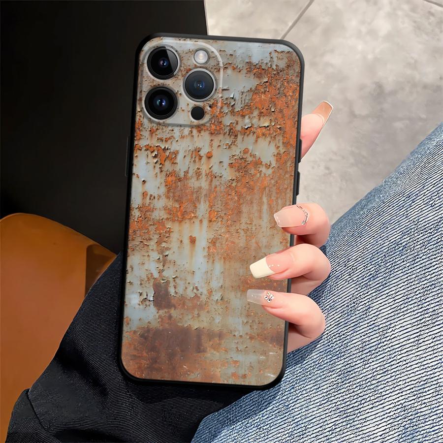 Funda con diseño de óxido Retr - Phone Cases Designer reseña y precio