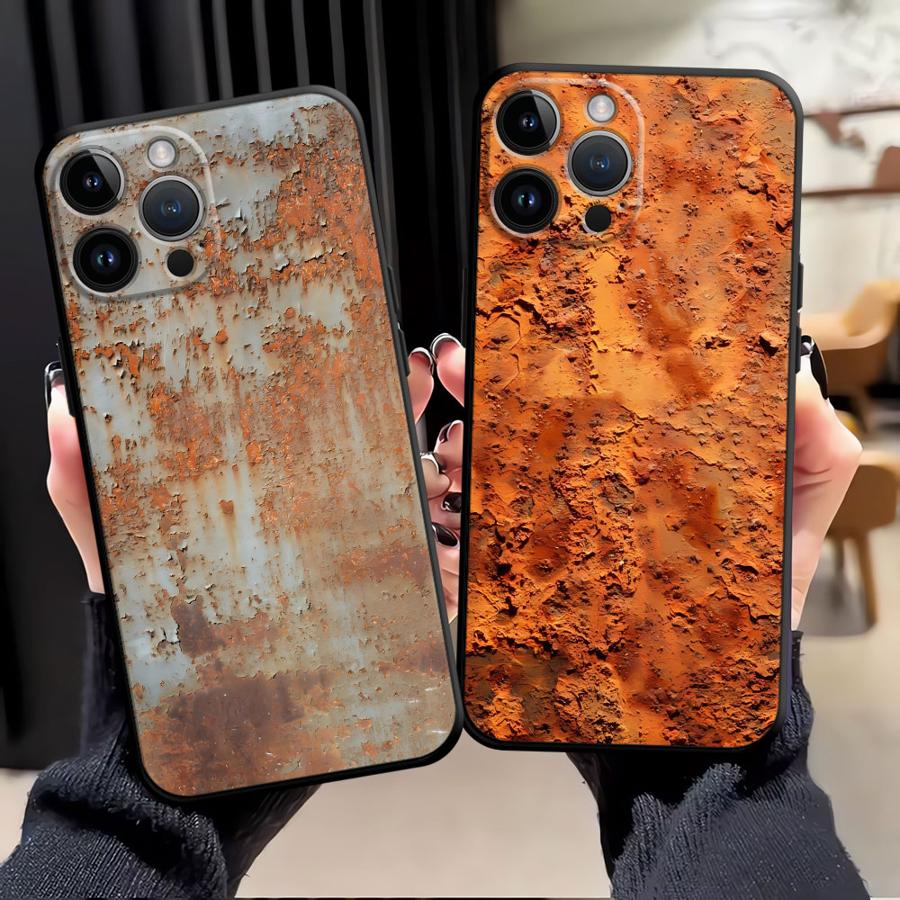 Funda con diseño de óxido Retr - Phone Cases Designer reseña y precio