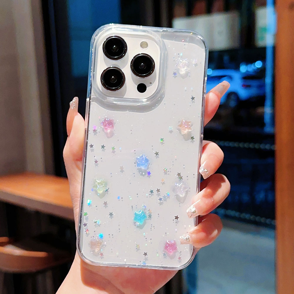 Funda con purpurina de estrell - Phone Cases Pinterest reseña y precio