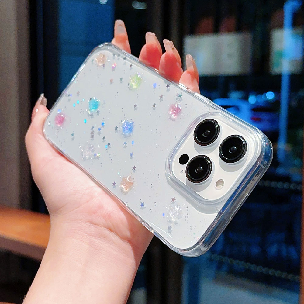 Funda con purpurina de estrell - Phone Cases Pinterest reseña y precio