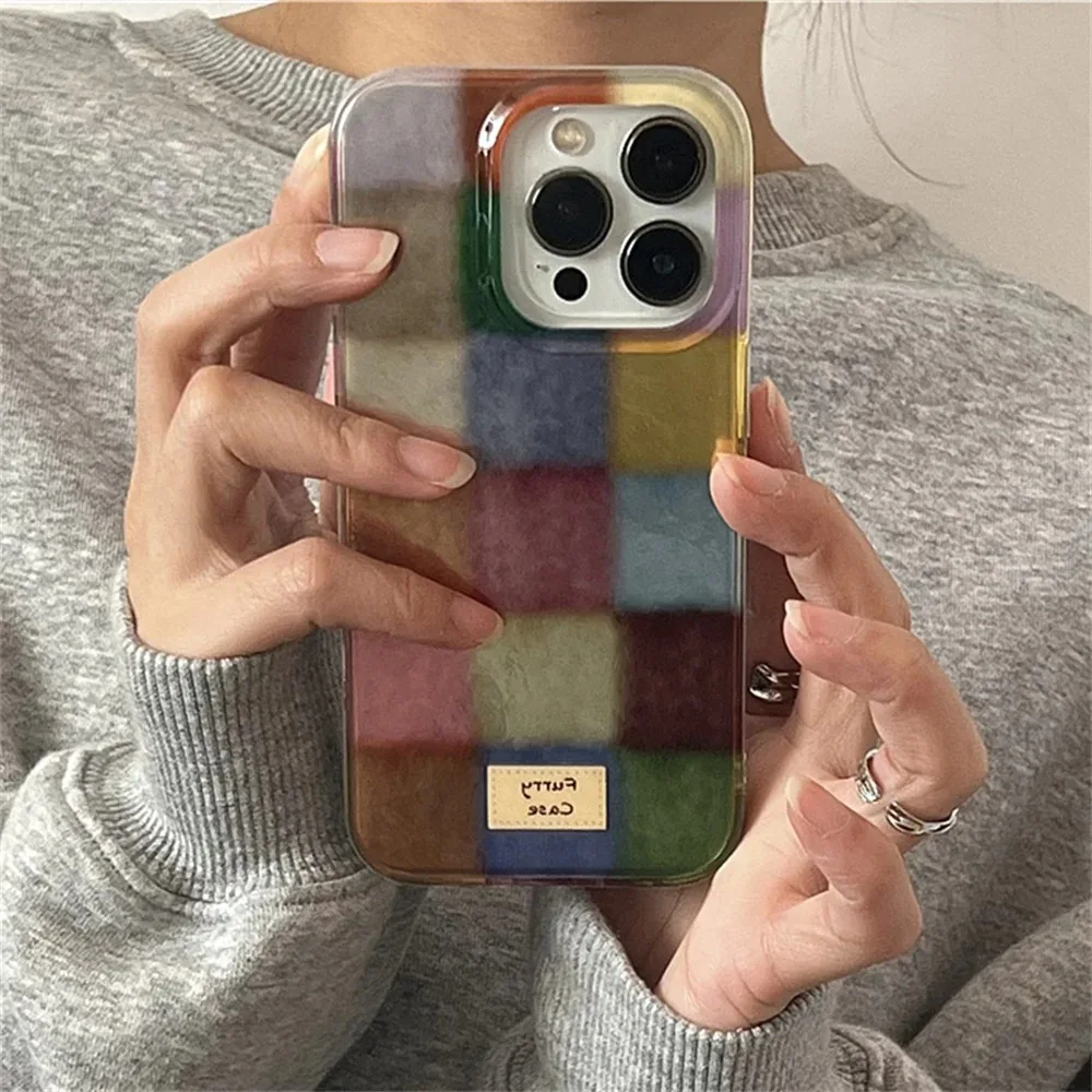 Funda de teléfono a cuadros co - Phone Cases Pinterest reseña y precio
