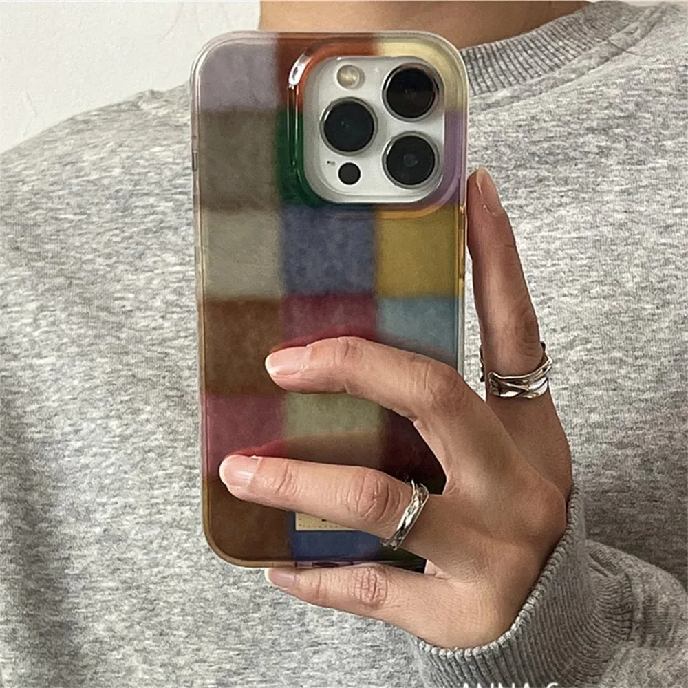 Funda de teléfono a cuadros co - Phone Cases Pinterest reseña y precio