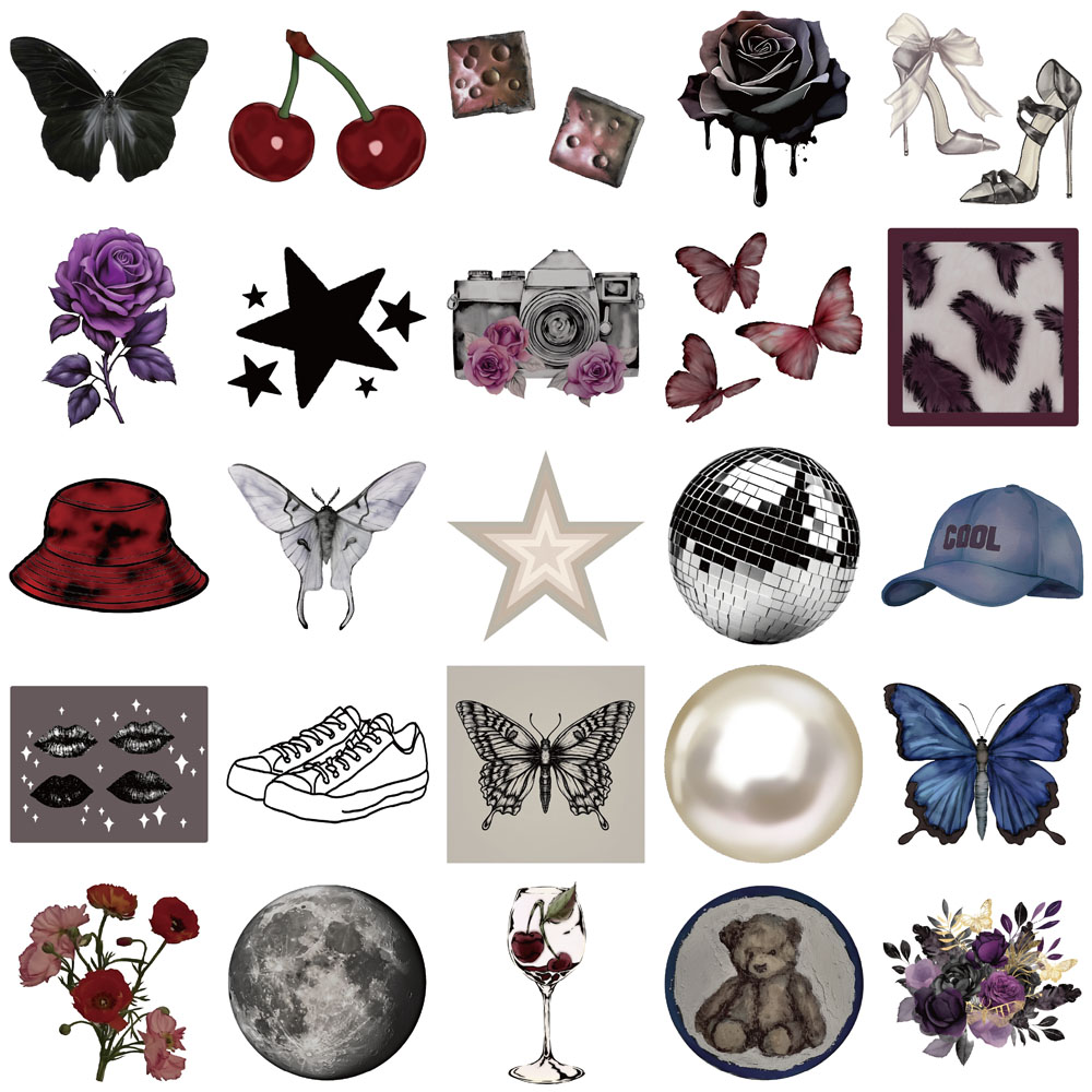 50/100 Uds. Pegatinas creativa - Phone Cases Pinterest reseña y precio