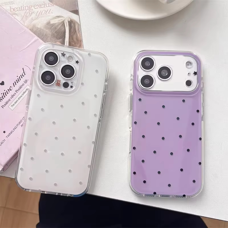 Funda de Silicona Antigolpes c - Phone Cases Polka Dot reseña y precio