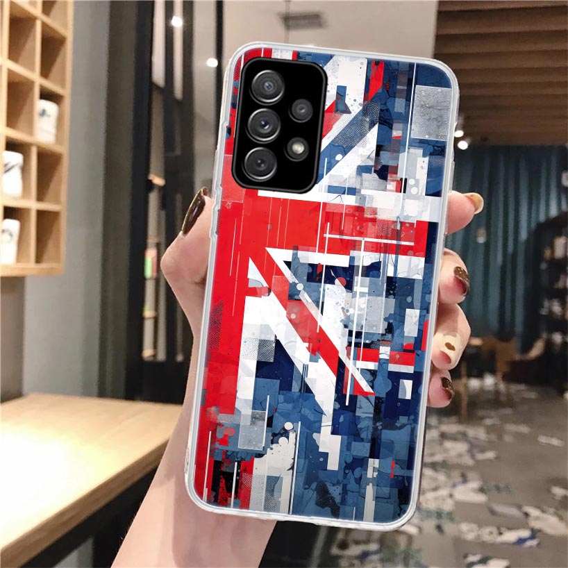 Union Jack Inglaterra bandera  - Phone Cases Uk Samsung reseña y precio