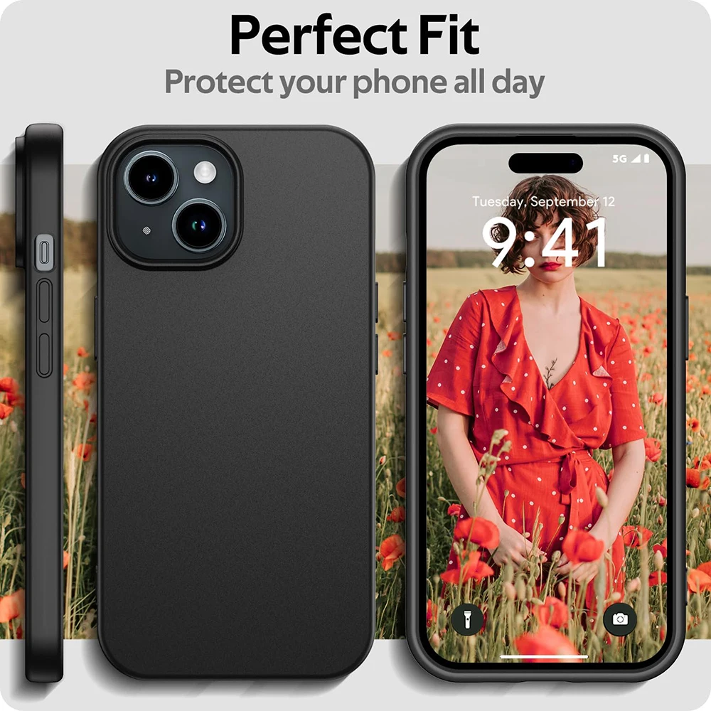 Funda suave de silicona mate d - Phone Cases Classy reseña y precio