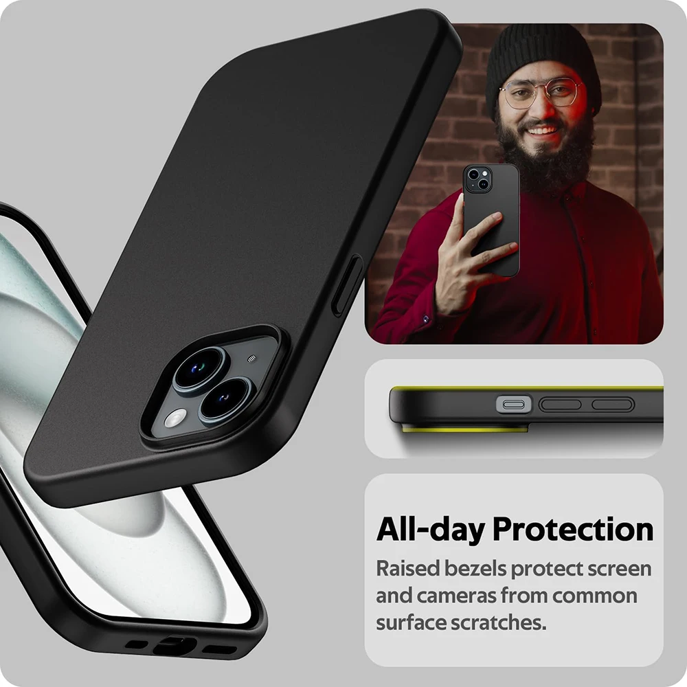 Funda suave de silicona mate d - Phone Cases Classy reseña y precio