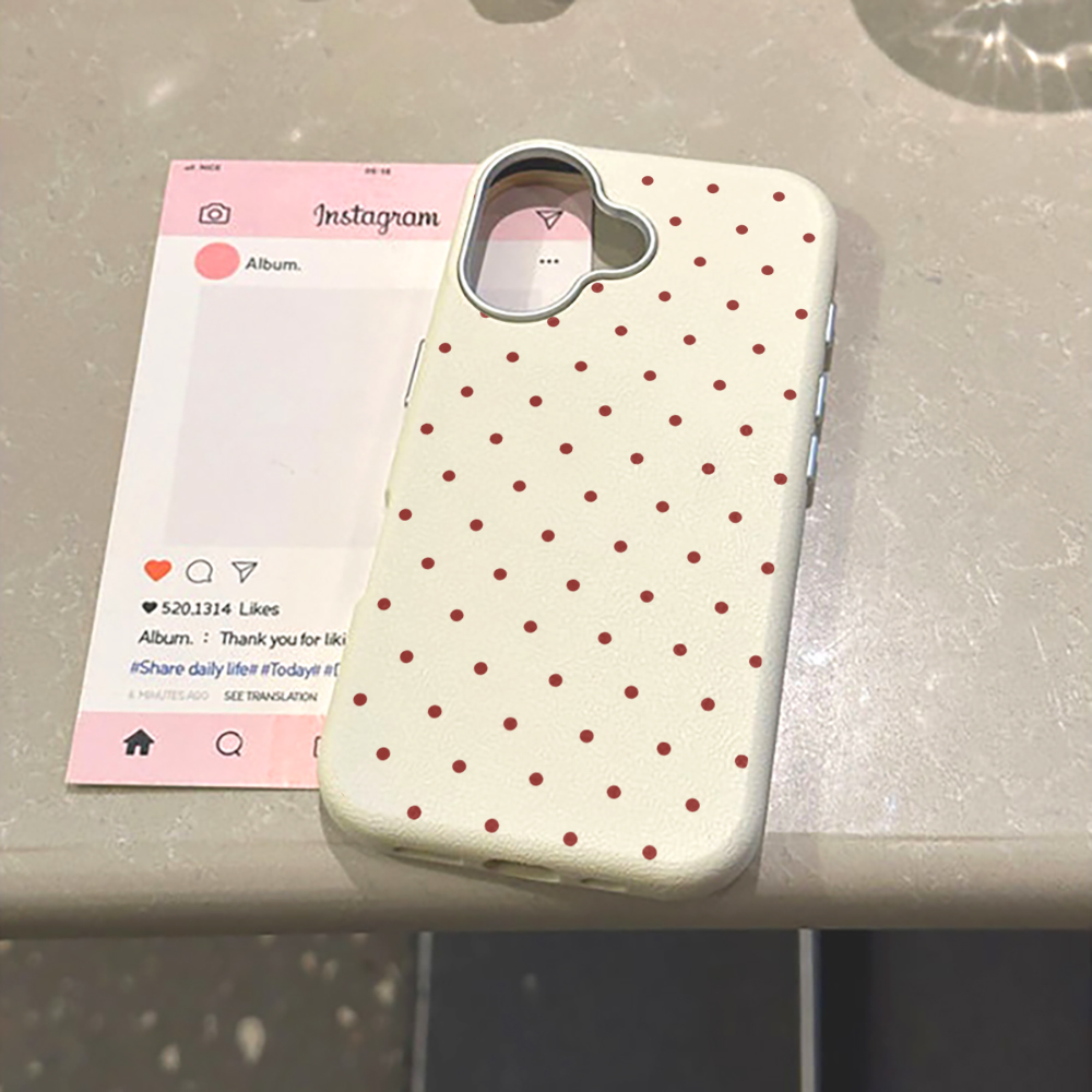 Funda de teléfono Ins Lovely P - Phone Cases Polka Dot reseña y precio